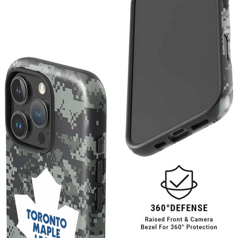 NHL Toronto Maple Leafs Camo iPhone 16 Pro Max Magsafe Impact Case