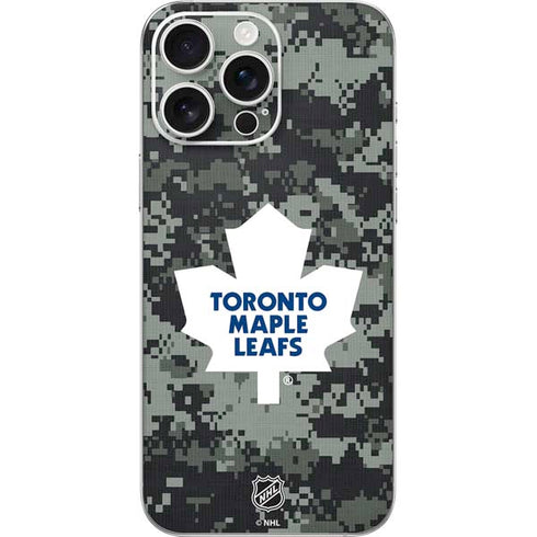 NHL Toronto Maple Leafs Camo iPhone 16 Pro Max Skin
