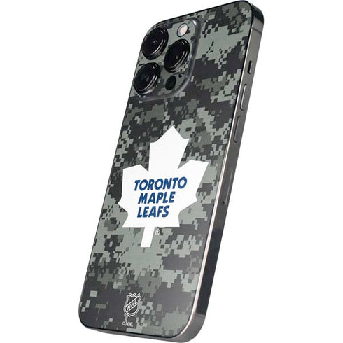 NHL Toronto Maple Leafs Camo iPhone 16 Pro Skin
