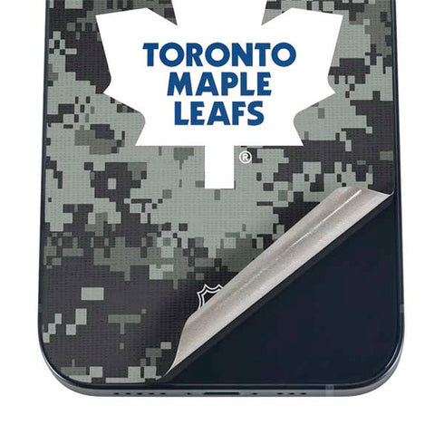 NHL Toronto Maple Leafs Camo iPhone 16 Skin
