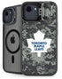 NHL Toronto Maple Leafs Camo iPhone 16e Kickstand Case