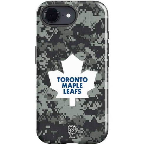 NHL Toronto Maple Leafs Camo iPhone 16e Impact Case