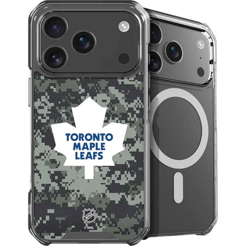 NHL Toronto Maple Leafs Camo iPhone 18 Pro Max MagSafe Case