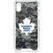 NHL Toronto Maple Leafs Camo iPhone XS Clear Case