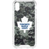 NHL Toronto Maple Leafs Camo iPhone XS Clear Case
