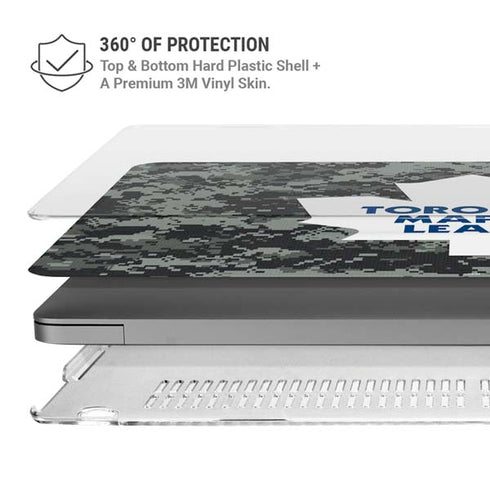 NHL Toronto Maple Leafs Camo MacBook Cases