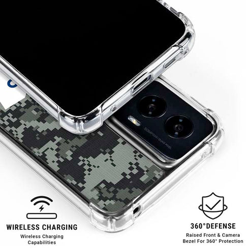 NHL Toronto Maple Leafs Camo Moto G Power 5G (2024) Clear Case