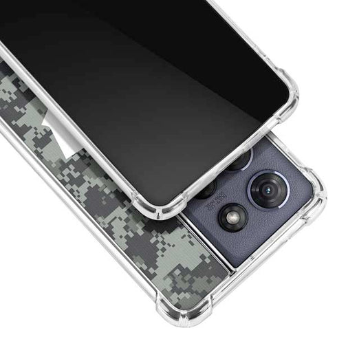 NHL Toronto Maple Leafs Camo Moto G Stylus 5G (2025) Clear Case