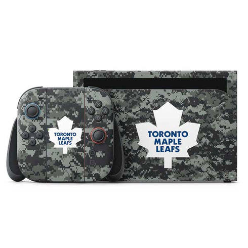 NHL Toronto Maple Leafs Camo Nintendo Skins