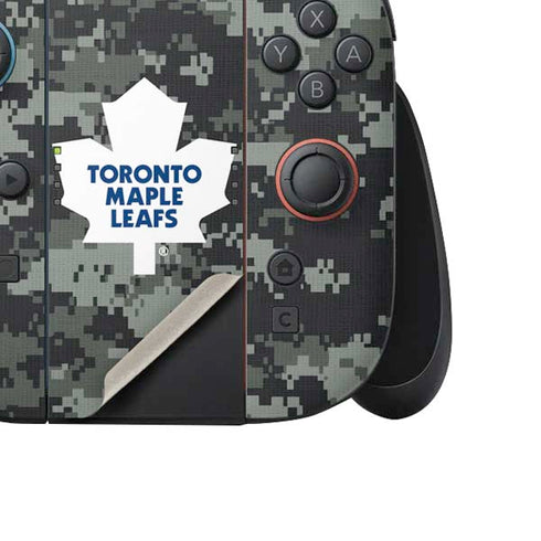 NHL Toronto Maple Leafs Camo Nintendo Switch 2 (2025) Joy-Con Controller Skin