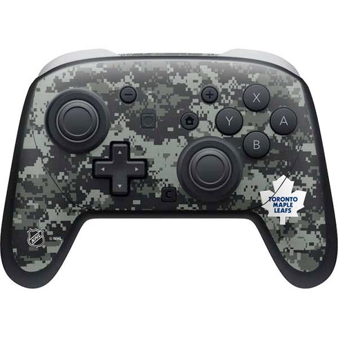 NHL Toronto Maple Leafs Camo Nintendo Switch 2 (2025) Pro Controller Skin