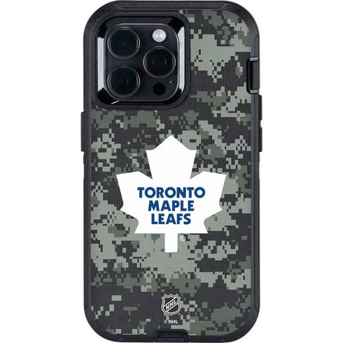 NHL Toronto Maple Leafs Camo Otterbox Defender iPhone Skin