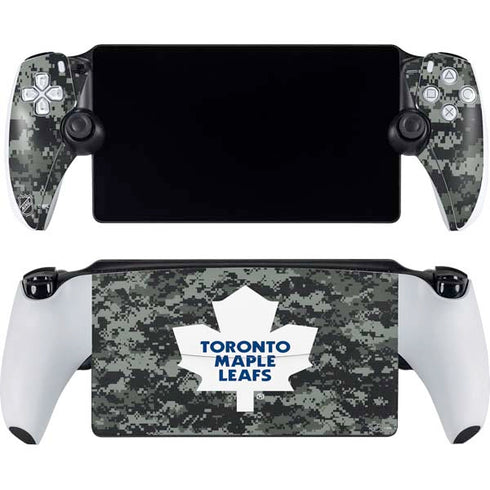 NHL Toronto Maple Leafs Camo PlayStation Portal Remote Player Skin
