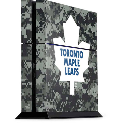 NHL Toronto Maple Leafs Camo PS4 Console Skin
