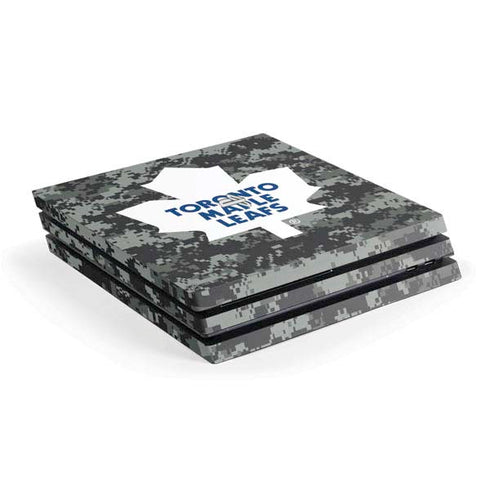 NHL Toronto Maple Leafs Camo PS4 Pro Console Skin