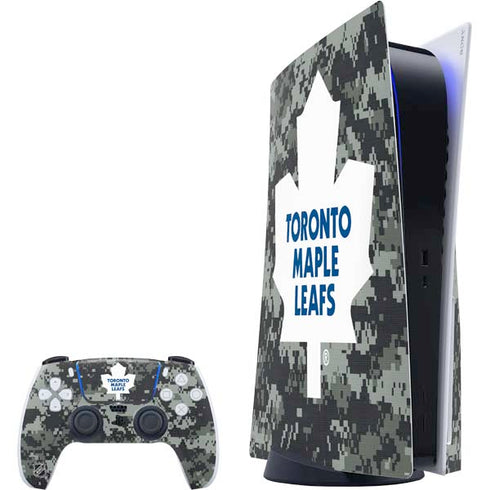 NHL Toronto Maple Leafs Camo PlayStation PS5 Skins