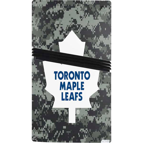 NHL Toronto Maple Leafs Camo PS5 Pro Console Skin