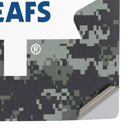 NHL Toronto Maple Leafs Camo PS5 Pro Disk Console Skin