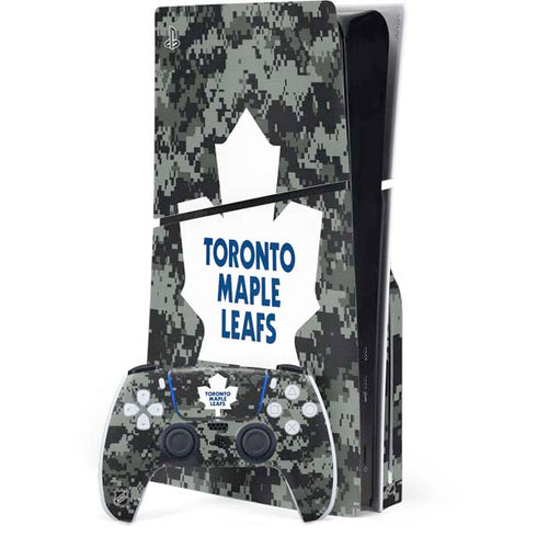 NHL Toronto Maple Leafs Camo PlayStation PS5 Skins