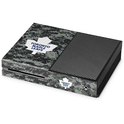 NHL Toronto Maple Leafs Camo Xbox One Console Skin