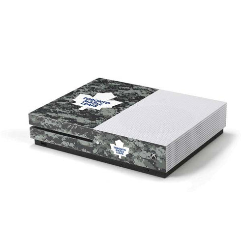 NHL Toronto Maple Leafs Camo Xbox One S Console Skin