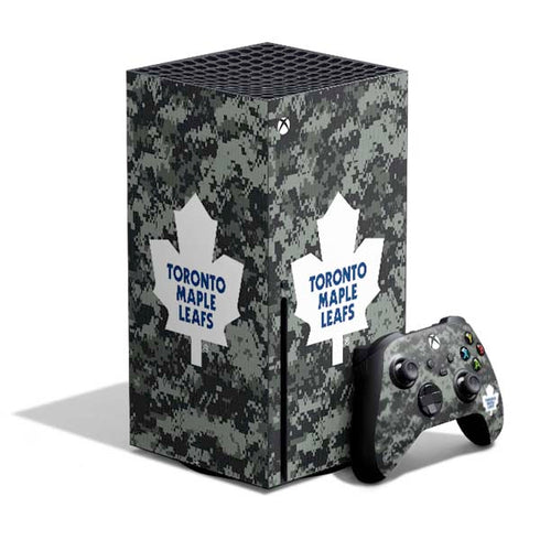 NHL Toronto Maple Leafs Camo Xbox Series X Skins