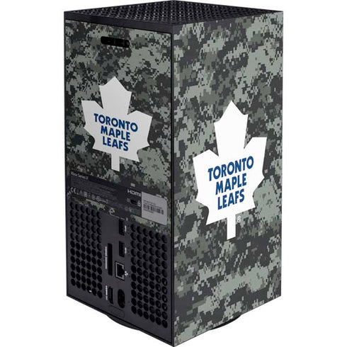 NHL Toronto Maple Leafs Camo XBox Series X Digital Edition Bundle Skin