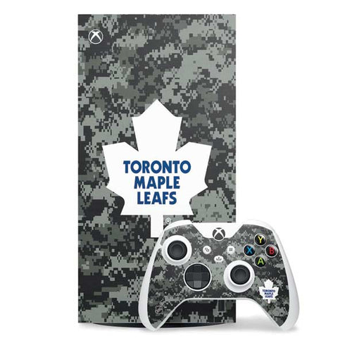 NHL Toronto Maple Leafs Camo Xbox Series X Skins