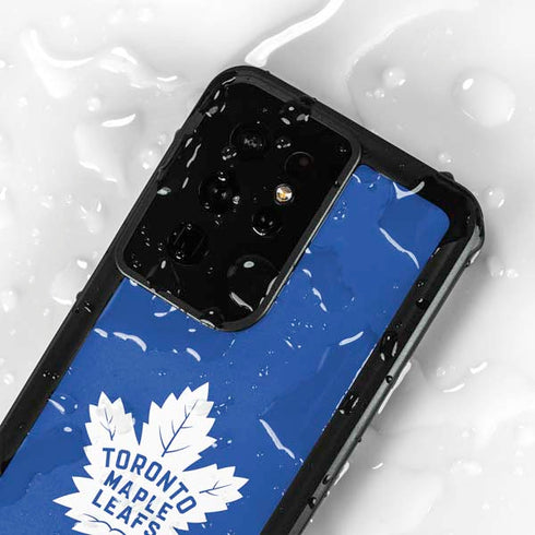 NHL Toronto Maple Leafs Color Pop Galaxy S24 Ultra Waterproof Case