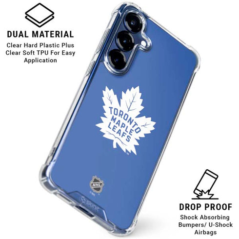 NHL Toronto Maple Leafs Color Pop Galaxy S25 Clear Case