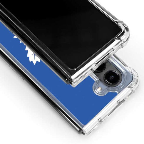 NHL Toronto Maple Leafs Color Pop Galaxy Z Fold5 5G Clear Case