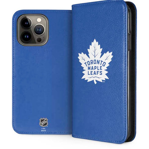 NHL Toronto Maple Leafs Color Pop iPhone 13 Pro Max Folio Case