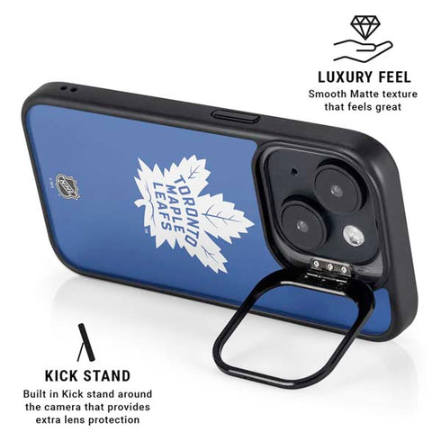NHL Toronto Maple Leafs Color Pop iPhone 15 Kickstand Case