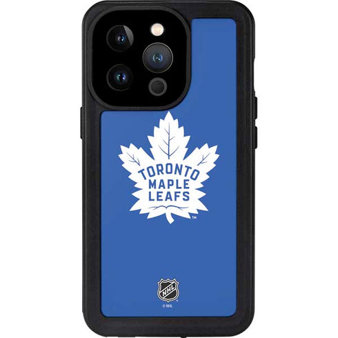 NHL Toronto Maple Leafs Color Pop iPhone 15 Pro Waterproof Case