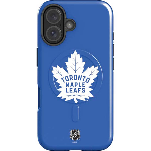 NHL Toronto Maple Leafs Color Pop iPhone 16 Magsafe Impact Case