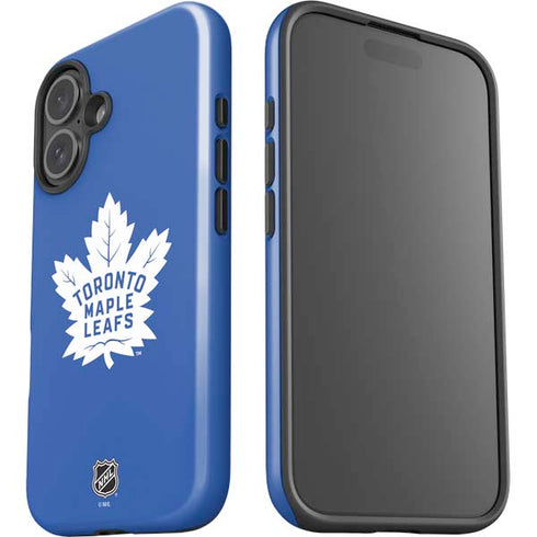 NHL Toronto Maple Leafs Color Pop iPhone 16 Plus Impact Case