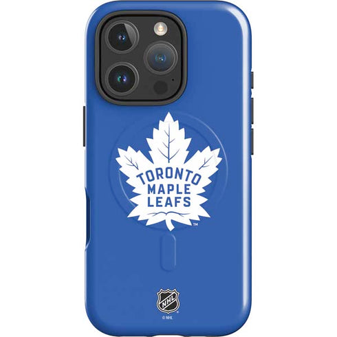 NHL Toronto Maple Leafs Color Pop iPhone 16 Pro Magsafe Impact Case