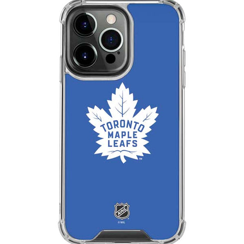 NHL Toronto Maple Leafs Color Pop iPhone 16 Pro Max Clear Case