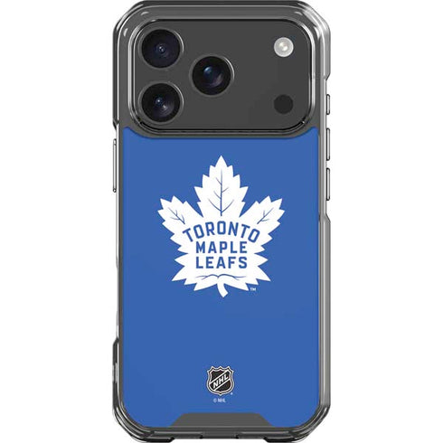 NHL Toronto Maple Leafs Color Pop iPhone 17 Pro Clear Case