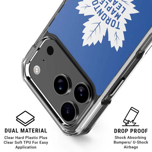 NHL Toronto Maple Leafs Color Pop iPhone 17 Pro Clear Case