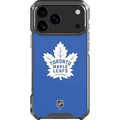 NHL Toronto Maple Leafs Color Pop iPhone 17 Pro Max Clear Case