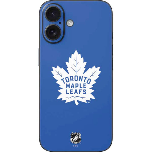 NHL Toronto Maple Leafs Color Pop iPhone 17 Skin