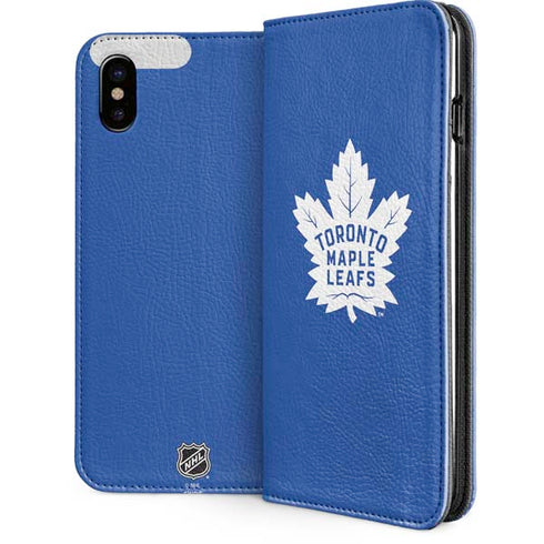 NHL Toronto Maple Leafs Color Pop iPhone 8 Folio Case