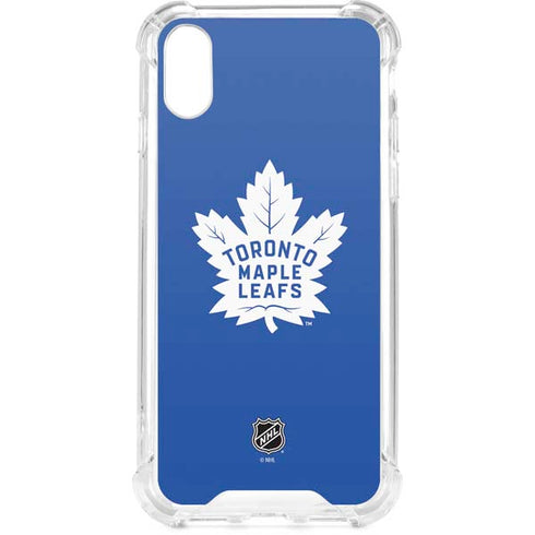NHL Toronto Maple Leafs Color Pop iPhone XS Clear Case