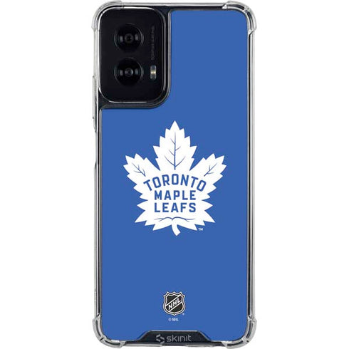 NHL Toronto Maple Leafs Color Pop Moto G Power 5G (2024) Clear Case