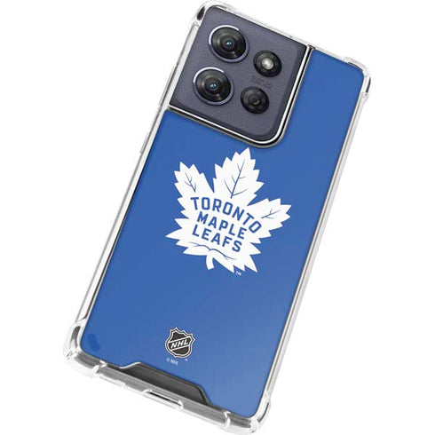 NHL Toronto Maple Leafs Color Pop Moto G Stylus 5G (2025) Clear Case
