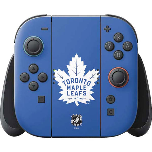 NHL Toronto Maple Leafs Color Pop Nintendo Switch 2 (2025) Joy-Con Controller Skin