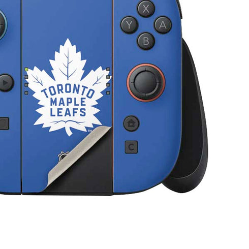 NHL Toronto Maple Leafs Color Pop Nintendo Switch 2 (2025) Joy-Con Controller Skin