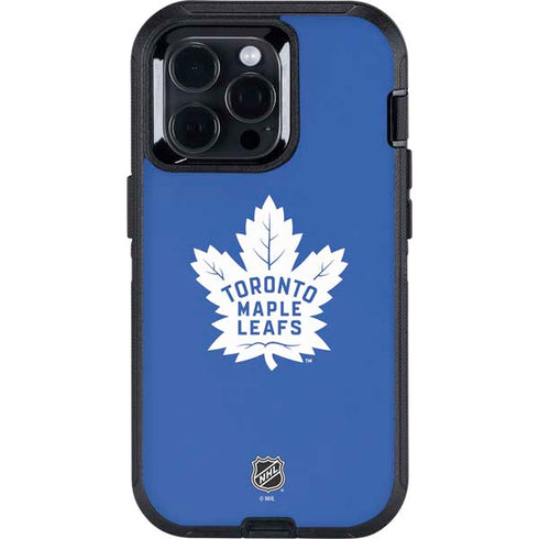 NHL Toronto Maple Leafs Color Pop Otterbox Defender iPhone Skin