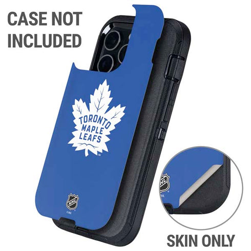 NHL Toronto Maple Leafs Color Pop Otterbox Defender iPhone Skin